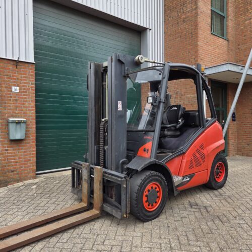 LINDE H40D-01 (394) 2012 DIESEL HEFTRUCK MET TRIPLEX MAST EN SIDESHIFT