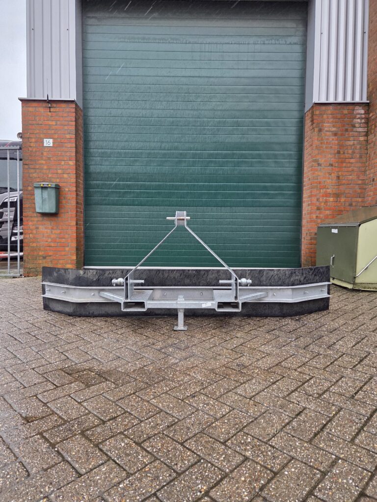 RUBBERSCHUIF MET STAAL 265 CM GEGALVANISEERD RUBBERSCHUIF MET STAAL 265 CM GEGALVANISEERD